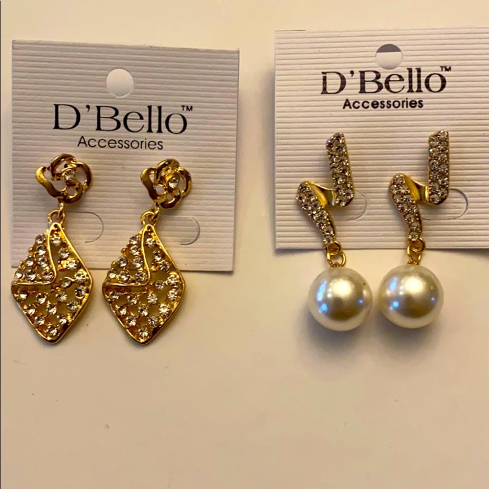 Dazzling Rhinestone earrings Bundle
